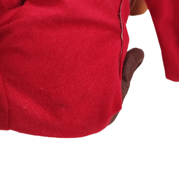 Vintage PBC Singing Dancing Christmas Mouse Plush 12in Let It Snow - Picture 8 of 13